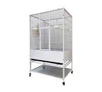 Cage de vol d’Oiseau Villa de Luxe for perroquets, Grande Cage à Oiseaux spacieuse, Maison for Heureux, Nidification Parfaite for perruches Cage à perroquets
