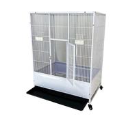 Cage de vol d’Oiseau Villa de Luxe for perroquets, Grande Cage à Oiseaux spacieuse, Maison for Heureux, Nidification Parfaite for perruches Cage à perroquets