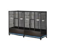 Cage de vol d’Oiseau Villa de Luxe for perroquets, Grande Cage à Oiseaux spacieuse, Maison for Heureux, Nidification Parfaite for perruches Cage à perroquets