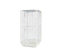 Cage de vol Luxury Time Capsule Parrot Villa Cage à Oiseaux en métal Acier Inoxydable de qualité supérieure for Amis Plumes élégants