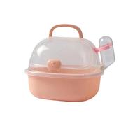 Cage De Voyage Portable pour Hamster - 20 X 18 Cm, Boîtier De Transport Respirant pour Petit Animal Domestique, Enclos Ventilé | Système Confinement des Mouvements Extérieurs, Habitat Transpor