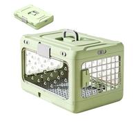 Cage de Voyage pour Chien - Portable Pliable - Boîte De Transport Rigide pour Chat - pour Chiots et Chatons Petits et Moyens, Sorties, Camping, randonnée, vélo et Aventures Plein air