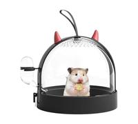 Cage de voyage pour hamster | 180 degrés sur la révolte de porte d'un petit récipient animal, un petit transporteur pour animaux de compagnie pour les écureuils du jus de jus de jus