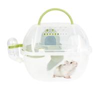 Cage de voyage pour hamster, porte-cobayes, Petite cage à hamster pour cochons d'Inde, Mallette de transport hérisson, cage de sortie pour animaux de compagnie, petit transporteur pour animaux de comp