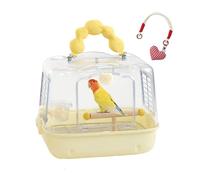 Cage de voyage pour oiseaux et oiseaux d'ornement, sac de transport respirant - Sac de transport pour perruches ondulées à transporter, pour les promenades en plein air et les aventures avec