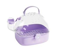 Cage de voyage pour oiseaux - Porte-hamster portable avec bouteille d'eau | Caisse de transport respirante pour animaux de compagnie - Léger - Petit chemin pour animaux de compagnie - Portable pour
