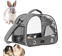 Cage de voyage pour oiseaux - Sac à dos de perroquet léger, porte-bobinage | Petite cage portable, fenêtre transparente respirante pour conures perakets perruches extérieures Randonnée à pied Utilisat