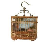 Cage décorative Cage à sauterelles de Type Petit Tube Droit pouvant être Suspendue for Un Transport Facile(Speckled Color)