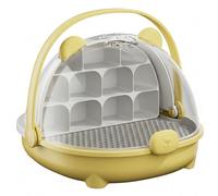 Cage d'élevage d'habitat de ver à Soie - Conception de Capsule Spatiale Transparente pour l'observation Scientifique des Enfants, Habitat pour Petits Animaux pour vers à Soie, ver