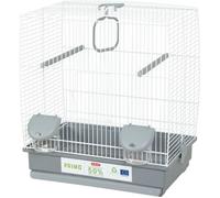 Zolux - Cage en plastique éco.conçu oiseaux domestiques Carla Blanc. Gris G