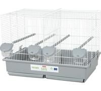 Cage d'élevage oiseaux - Zolux - Primo Cati - 57 x p34.5 x 41 cm - Blanc et gris