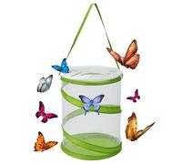 Cage d'habitat Papillon - Filet Attrape-Insectes | Habitat de Chenille Transparent Inssect Reproduction en Maille pour et éducation des Sciences de la Vie Facile à Observer Papillon