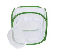 Cage d'habitat pour papillons - Maille transparente, mini terrarium pop-up, 27,9 cm de haut | Conteneur portatif de filet de papillon pour le Terrarium pliable de récipient de Cage de filet d'affichag