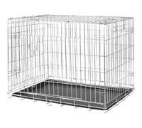 Trixie Box pour chien Home M-L 93 x 69 x 62 cm – 2 portes, pliable, bac de sol (3924)
