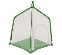 Cage d'observation d'insectes en Forme de Maison, Cage de Jardinage ornementale pour l'enseignement Scientifique et la Culture d'insectes, en Polyester Blanc 29x30x41cm