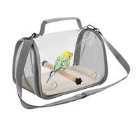 Cage d'oiseau Pliable - Cage de Portable pour Perroquet de perrutis | Parier d'oiseau de Perroquet Compact | Porteurs Pliables légers pour Animaux de Compagnie