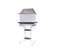 Cage d'oiseau Solide Cage de graines de Graine de Cage d'oiseau Amovible Bird Porte-Oiseaux Pet Bird Cage Luxury Bird Cage Cage Bird Cage adapté aux Petits perroquets d'oiseaux Cage de