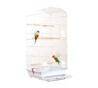 Cage d'oiseau Solide Métalable Pliable Cage d'oiseau en Fer forgé Petit et Grand Perroquet Villa accélérant Le bâtiment d'oiseau reproducteur