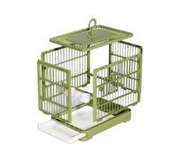 Cage d'oiseaux Larges, Cage pour Les Oiseaux - Nid de Perruche avec Plateau de Retrait Facile-nettoyant,Habitat d'accessoires d'oiseau Pliant spacieux pour Les tourtereaux sectionnels