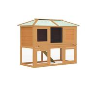 Vidaxl Cage Double Pour Animaux Bois