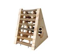 Cage en bois pour petit animal domestique - Jouet multi-niveaux pour hamster