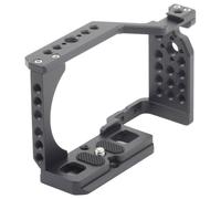 Cage en métal durable pour montage vidéo ZVE10 ergonomique avec plaque à dégagement rapide pour les créateurs de cinéastes, amateurs de métal