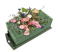 Cage en mousse à fleurs - Boîte à support de bloc de fleurs lourde, insert de vase rectangulaire | Outil d'arrangement de fleurs, structure de support de fraîche pour banquet, réception, fête