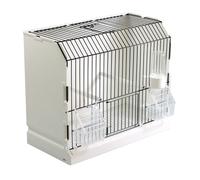 Cage exposition Grille Noir Mangeoire extérieure Noir