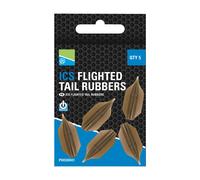 Cage feeder caoutchoucs Preston Ics Flighted Tail (x5) Bleu TU