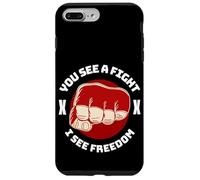 Cage Fighter MMA Mix Arts Martiaux Jiu Jitsu Coque pour iPhone 7 Plus/8 Plus