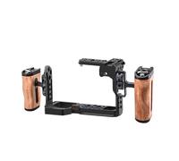 Cage for Appareil Photo avec poignée en Bois, Compatible avec Sony FX3 et FX30, Cadre en Alliage d'aluminium(FX3 FX30 Cage Kit3)