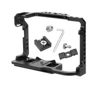 Cage for Appareil Photo Canon avec Poignée Supérieure, Rail NATO 38 Mm, Fixation Griffe Porte-Accessoires, Pas De Vis Arri 1/4" Et 3/8", Compatible avec Les Modèles EOS R5 Et R6.(with Wire Clip)