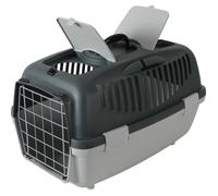 cage gulliver 2, porte métal, taille 36 x 55 x 35 cm, transport pour chien max 8 kg - animallparadise