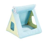 Cage Hammock, Cozy Cockatiel, 6.69x6.3x5.91 inches, Soft Plush Material, Warm Breathable Design, Bird Nesting Box for Budgies, Lovebirds, and Small Parrots (Multicolor)