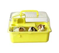 Cage Hamster - Enclos Portable avec Roue de Course,Maisons Pour Hamster Et Cages Pour Souris 30 Cm | Hamsters Syriens Et Nains, Gerbilles, Petits Animaux, Hérisson, Intérieur, Maison, Transport, Somme