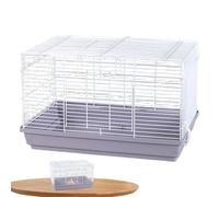 Cage hérissée, Cage Chinchilla, Hideaway Portable du hérisson, Habitat de Petit Animal ventilé avec Un détachable, Accessoires de Cage pour Animaux de Compagnie pour Dormir