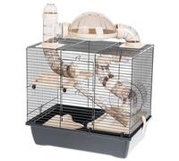 Cage - INTER-ZOO - Rocky - Métal et Plastique - Multicolore - 32,5 x 42,5 x 30,1 cm