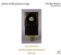 Cage : John Cage interprète Cage :