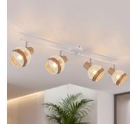Cage Lampe Sommeil Chambre Spot Baguette Réglable Rétro Luminaire de Plafond