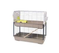 Savic Caesar Deluxe Cage en Chrome pour Rongeur Gris 100 x 50 x 97 cm