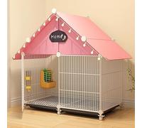 Cage Lapin Intérieur Xxl, Pour Cages Rongeurs, Lapins, Petits Animaux, Facile À Nettoyage, Accessoires Inclus : Mesh Mat, Tray, Drinking Fountain, Food Box/water Box 72x37xh75cm ( Size : A )