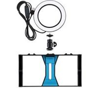 Cage Lapin Live Mobile Video Recording Bague Fill Cold Light Boot Support Adaptateur BT427 G