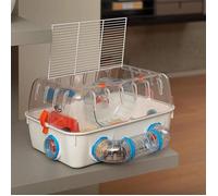 Cage ludique pour hamsters 40.5*29.5*22.5 cm- En plastique - FERPLAST