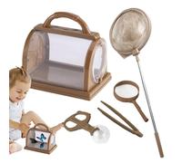 Cage - Maille Respirante ABS 15x15x20cm, Conteneur Kit Explorateur