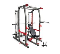 Marcy Pro Smith Machine et Power Rack avec Croisement de Poulies et Banc de Musculation