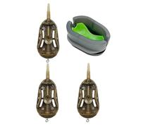 Cage Méthode pour Carpe, Amorçoir Et Appât pour Carpe, Kit de Pêche Design Attrayant avec Système de Libération Rapide pour Lac Rivière Flotte
