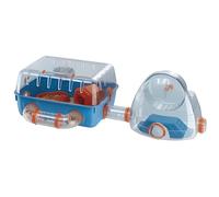 Cage modulable pour hamsters - Ferplast - Combi 2 - Aire de jeux - Bleu - 79.5cm x 29.5cm x 26.3cm