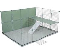 Zolux Enclos modulable Neo Park – Parc pour petits animaux (lapins) 140×105×70 cm 1,84 m²