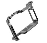 Cage multifonction compatible avec les appareils photo EOS5d2/5d3 5d4/6d2 - Double support pour chaussures froides - Trou de vis 1/4 3/8 - Accessoires pour caméra vidéo Vlog Rig