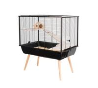 Cage Neo Silta Petit Rongeur L 77.5 X P 47.5 X H 87.5 Cm Noire